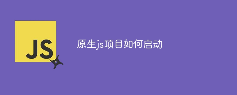 原生js项目如何启动