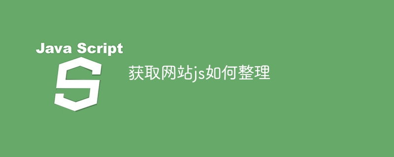 获取网站js如何整理