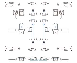 外装型（简易手柄） MG-051SS （不锈钢 ）