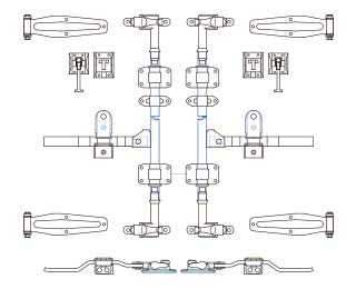 外装型（简易手柄） MG-052SS （不锈钢 ）