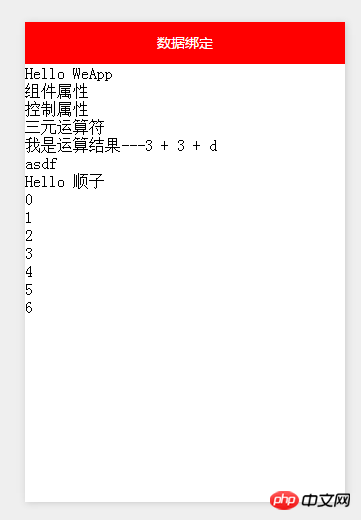 深入了解微信小程序数据绑定