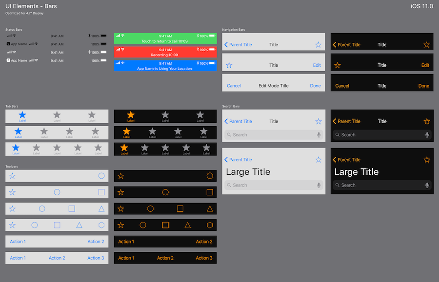 从iOS 11 UI Kit中谈谈iOS 11的新厘革