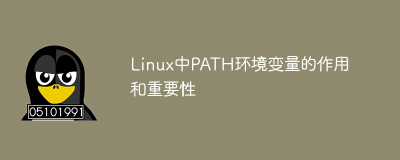 Linux中PATH环境变量的作用和重要性