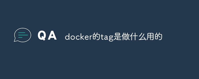 docker的tag是做什么用的
