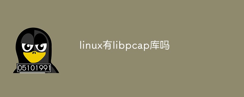 linux有libpcap库吗