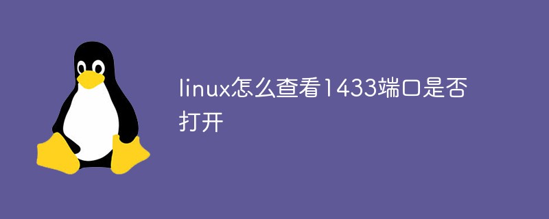 linux怎么查看1433端口是否打开