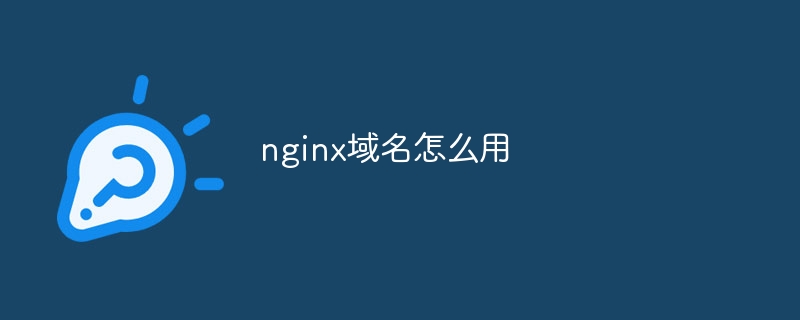 nginx域名怎么用