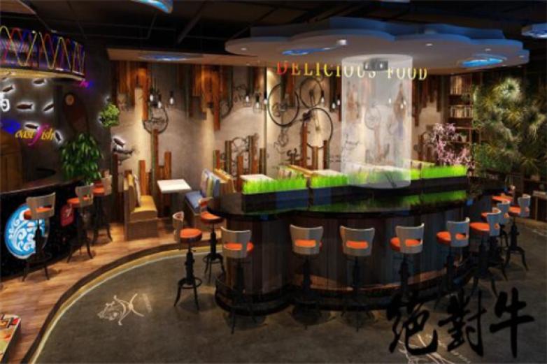 绝 对牛5d光影涮烤吧加盟