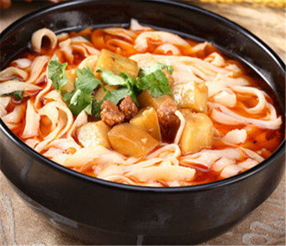 暴龙鸡汁刀削面