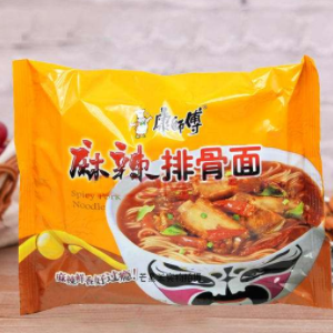 康师傅麻辣排骨面