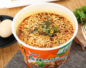 康师傅香辣牛肉面