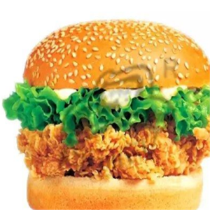 真鸡烈炸鸡汉堡