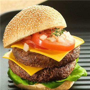 现烤汉堡