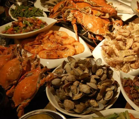 船屋主题海鲜餐吧