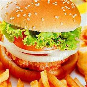享多味炸鸡汉堡