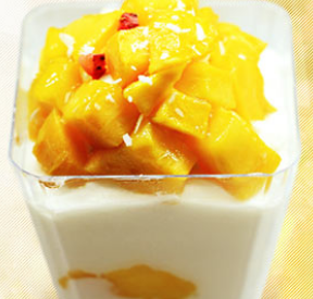 得闲酸奶果汁冰