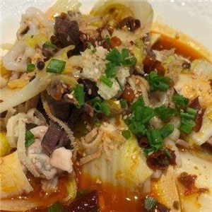 乌纱冒血旺冒菜