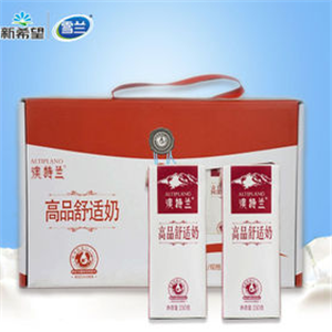 新希望雪兰牛奶