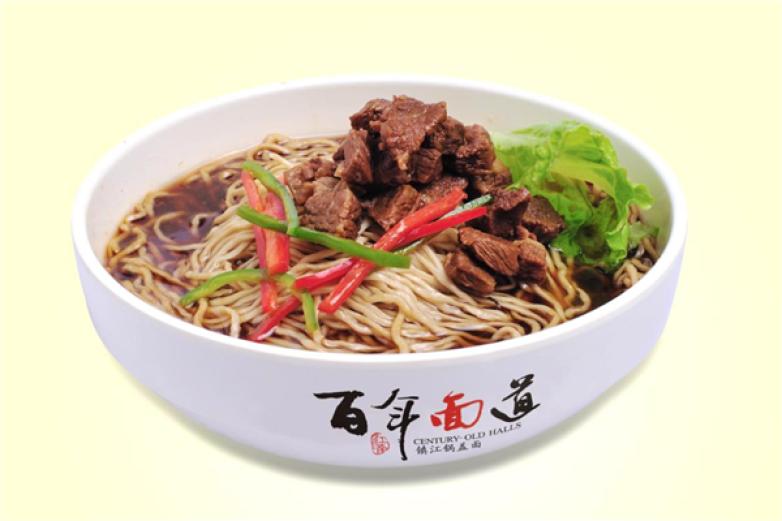 百年面道锅盖面加盟