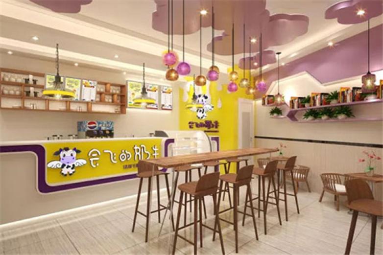 会飞的奶牛饮品加盟