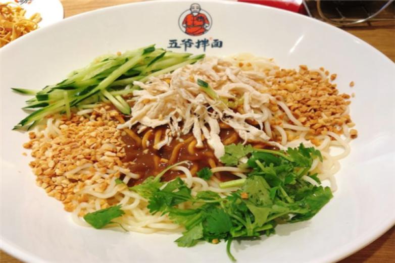 哈尔滨五爷拌面加盟
