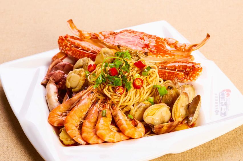 海鲜遇上面加盟