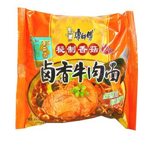 康师傅卤肉面