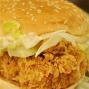 海狸堡贝炸鸡汉堡