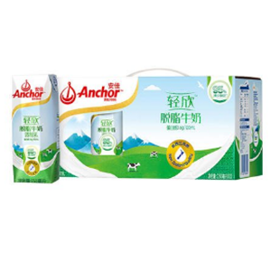 安佳脱脂牛奶