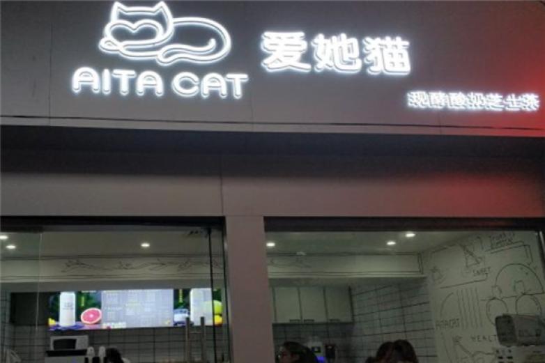 爱她猫现酵酸奶芝士茶加盟