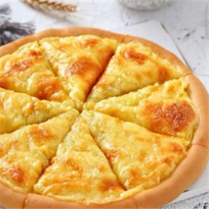 榴莲芝士饼披萨