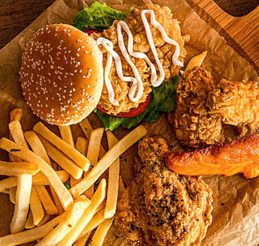 比盛坊炸鸡汉堡