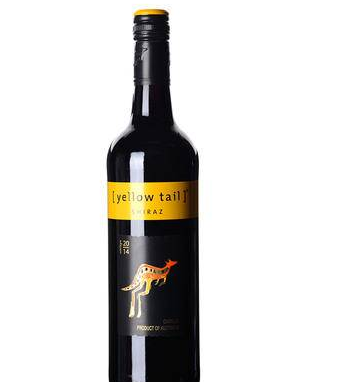 黄尾袋鼠红酒