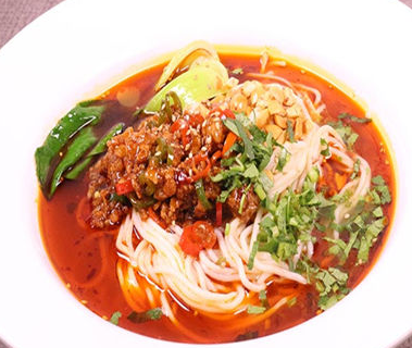 文记香辣牛筋面