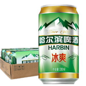 哈尔滨冰爽啤酒