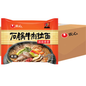 农心石锅牛肉拉面