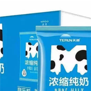 天润浓缩纯牛奶