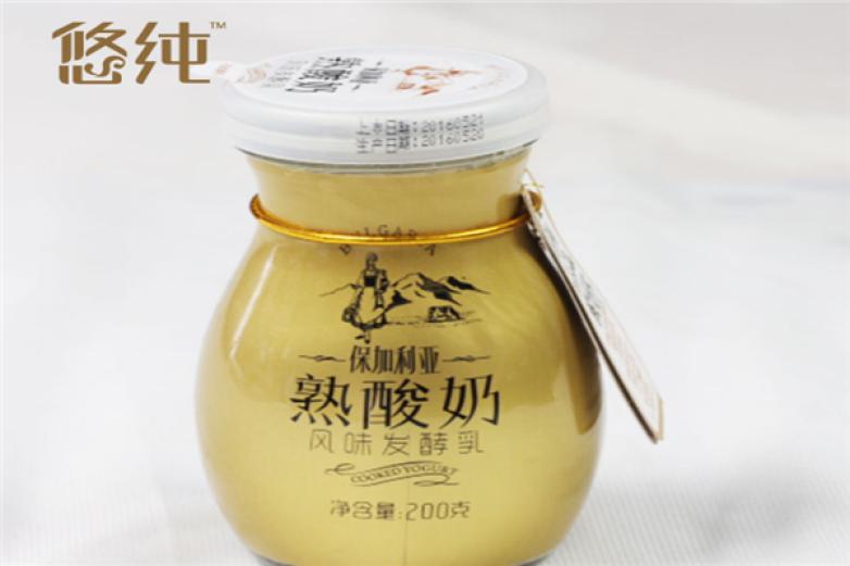 悠纯酸奶加盟