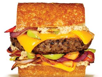 百纳福炸鸡汉堡