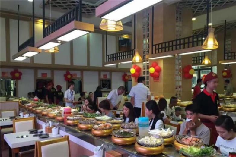 串串香旋转火锅加盟