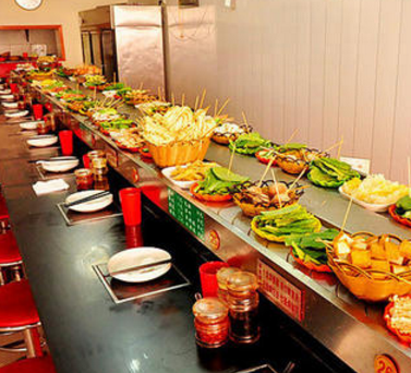 麻姐辣媚旋转火锅