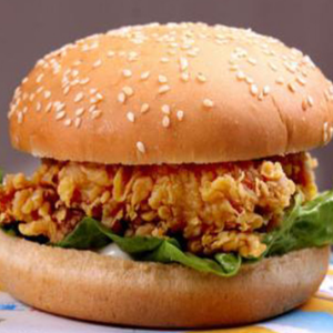 心期8炸鸡汉堡