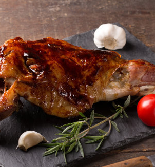 口里香碳烤羊腿