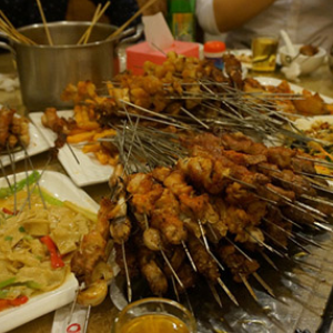 胖太太四川麻辣排骨串