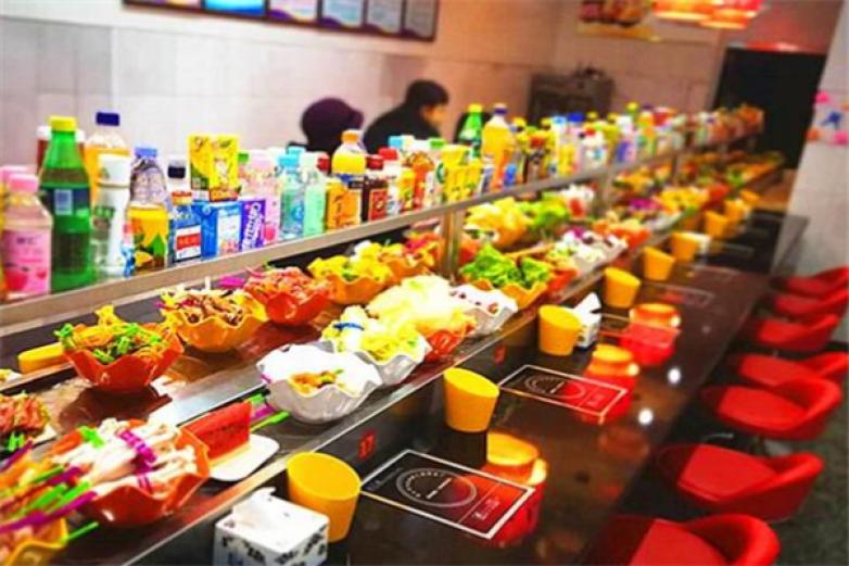 味佰仟旋转小火锅加盟