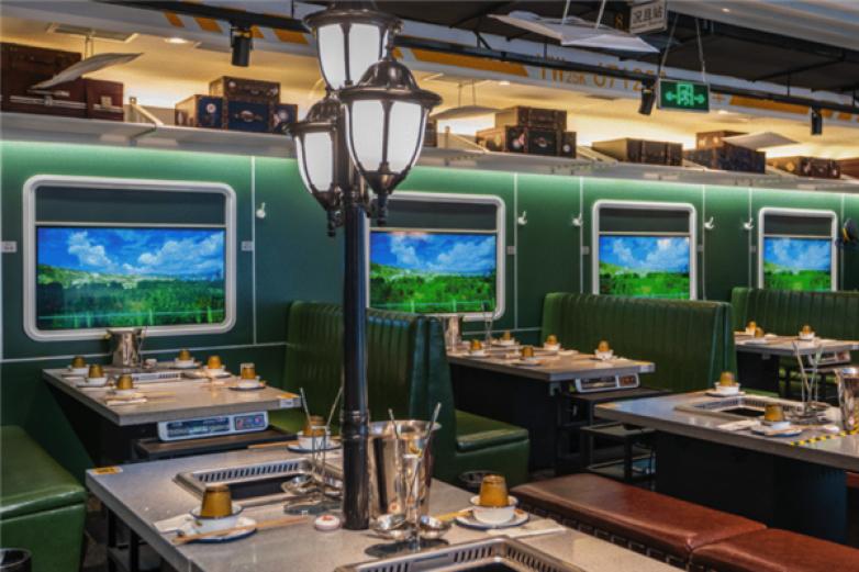 火车主题火锅餐厅加盟