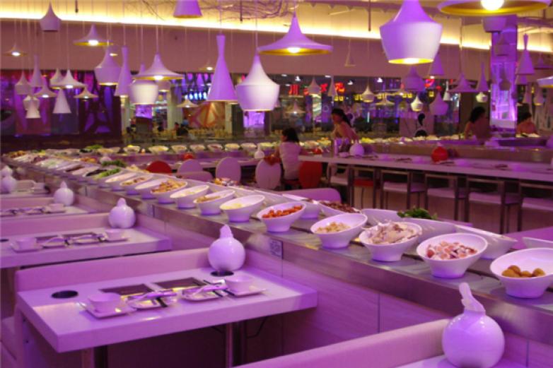 晓锅时代旋转串吧场所