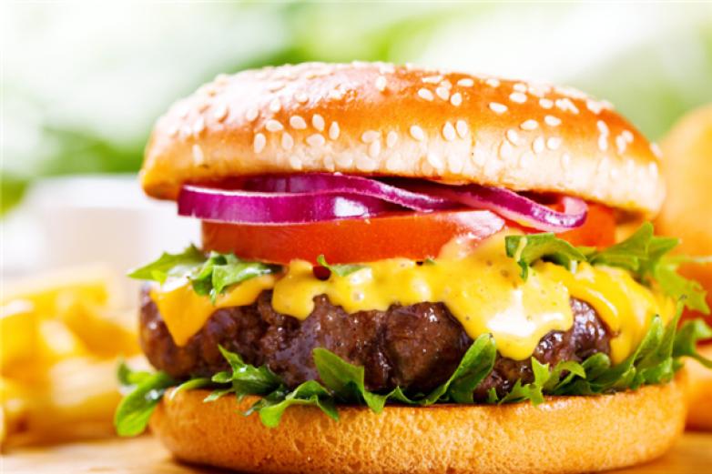 乐百士汉堡美味
