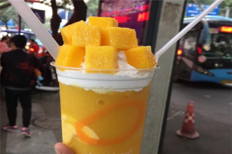 阿姨很芒饮品美味