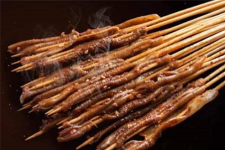 毛记特色烤鸭肠加盟